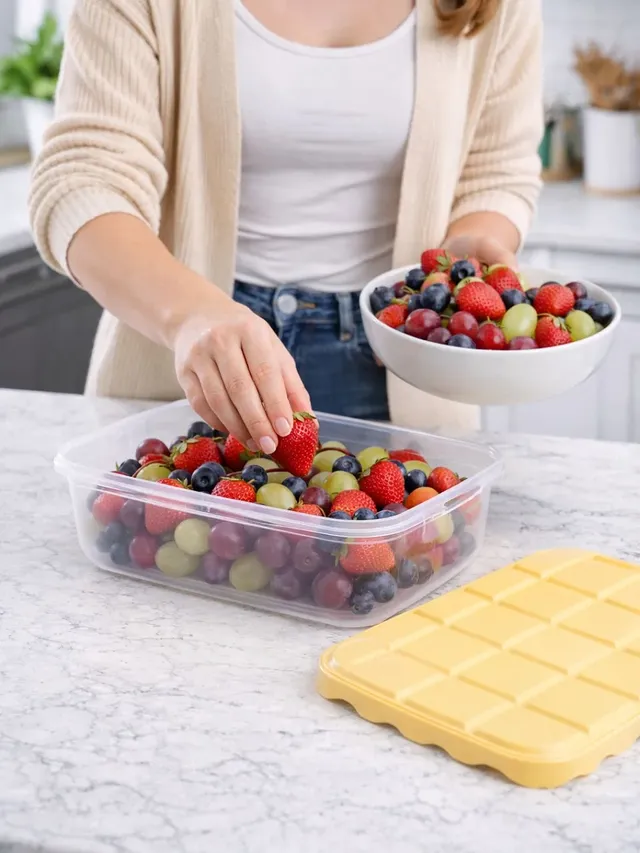 Çikolata Desenli Saklama Kabları-M11